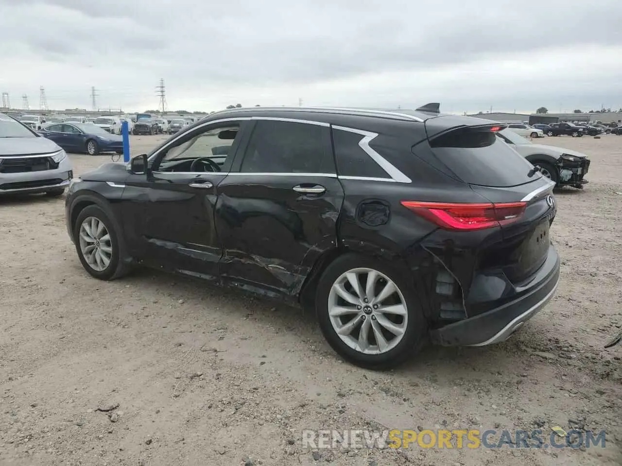 2 Фотография поврежденного автомобиля 3PCAJ5M10KF103604 INFINITI QX50 2019