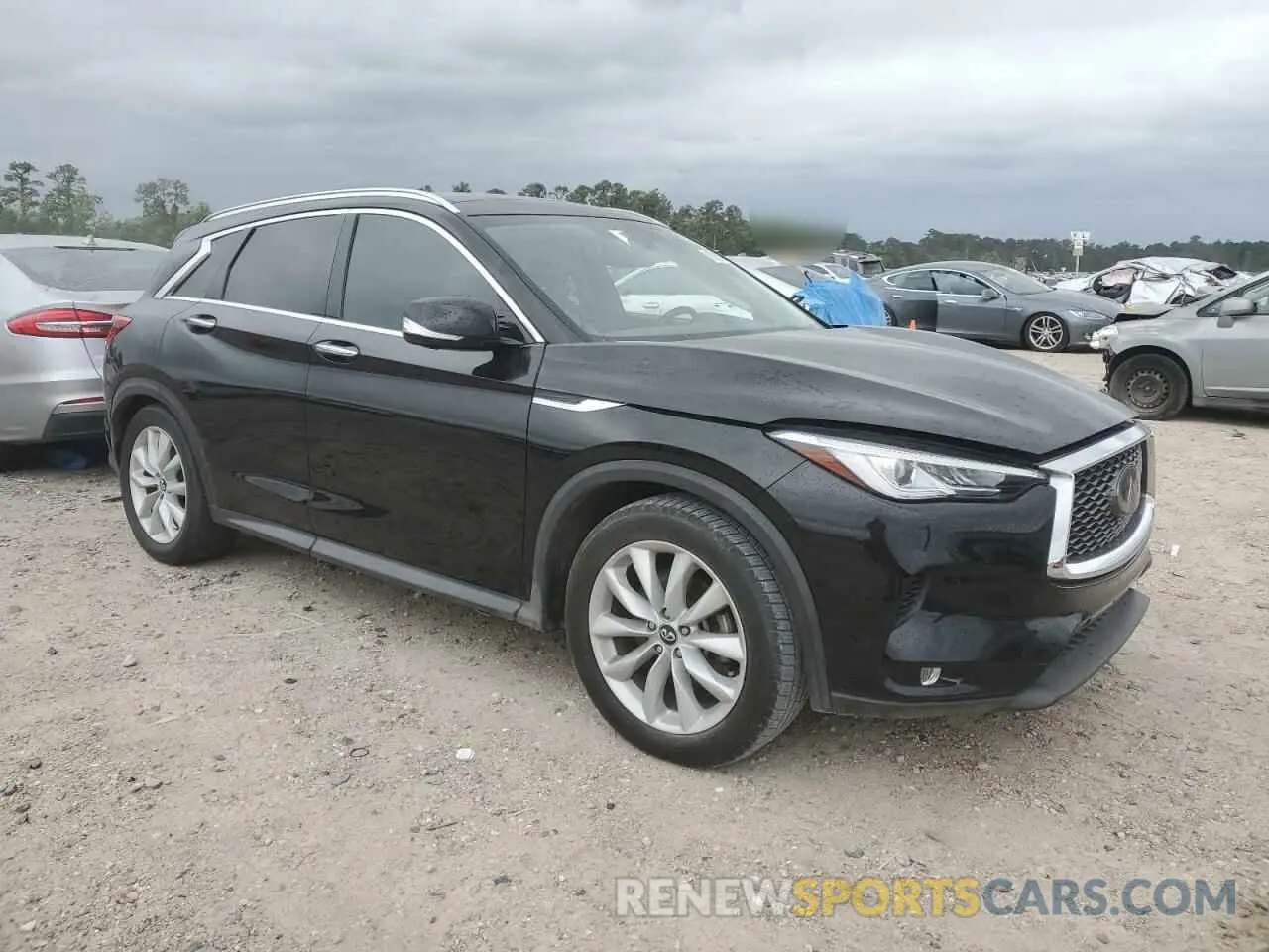4 Фотография поврежденного автомобиля 3PCAJ5M10KF103604 INFINITI QX50 2019