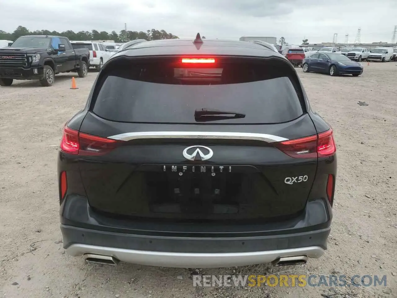 6 Фотография поврежденного автомобиля 3PCAJ5M10KF103604 INFINITI QX50 2019