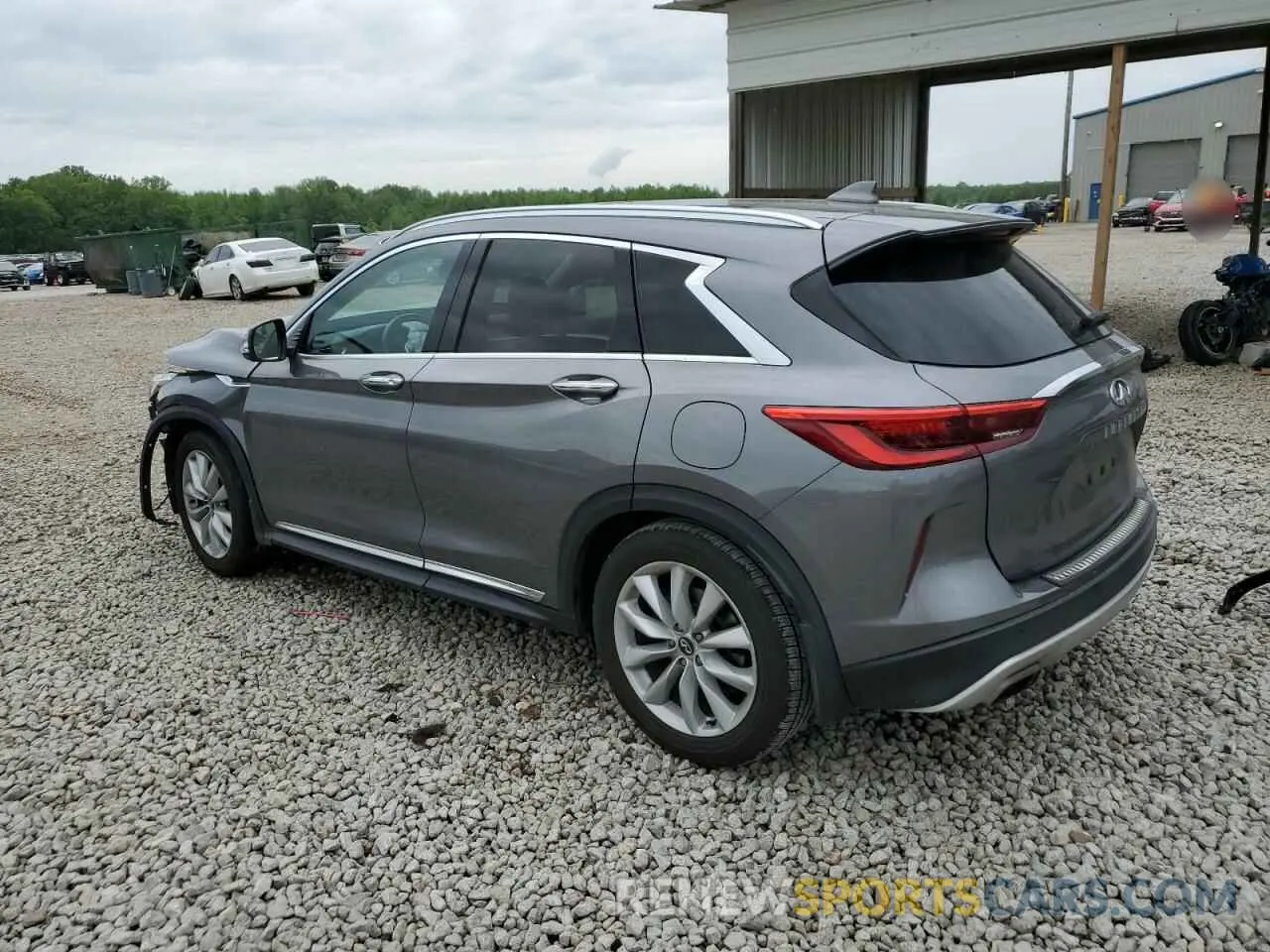 2 Фотография поврежденного автомобиля 3PCAJ5M11KF115180 INFINITI QX50 2019