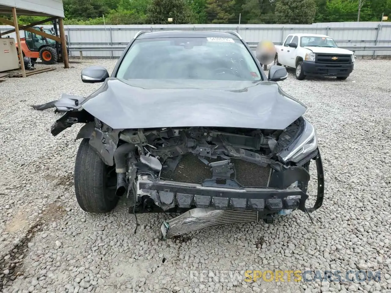 5 Фотография поврежденного автомобиля 3PCAJ5M11KF115180 INFINITI QX50 2019