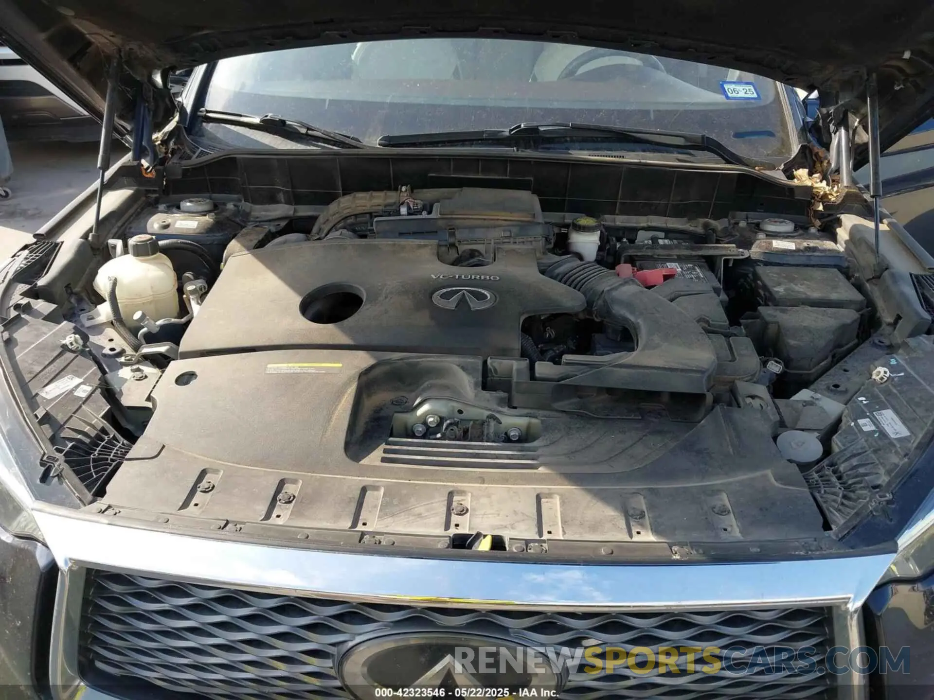 10 Photograph of a damaged car 3PCAJ5M14KF110183 INFINITI QX50 2019