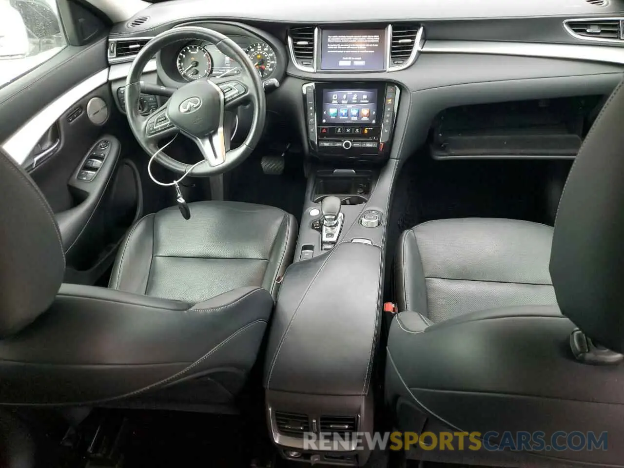 8 Photograph of a damaged car 3PCAJ5M14KF110832 INFINITI QX50 2019
