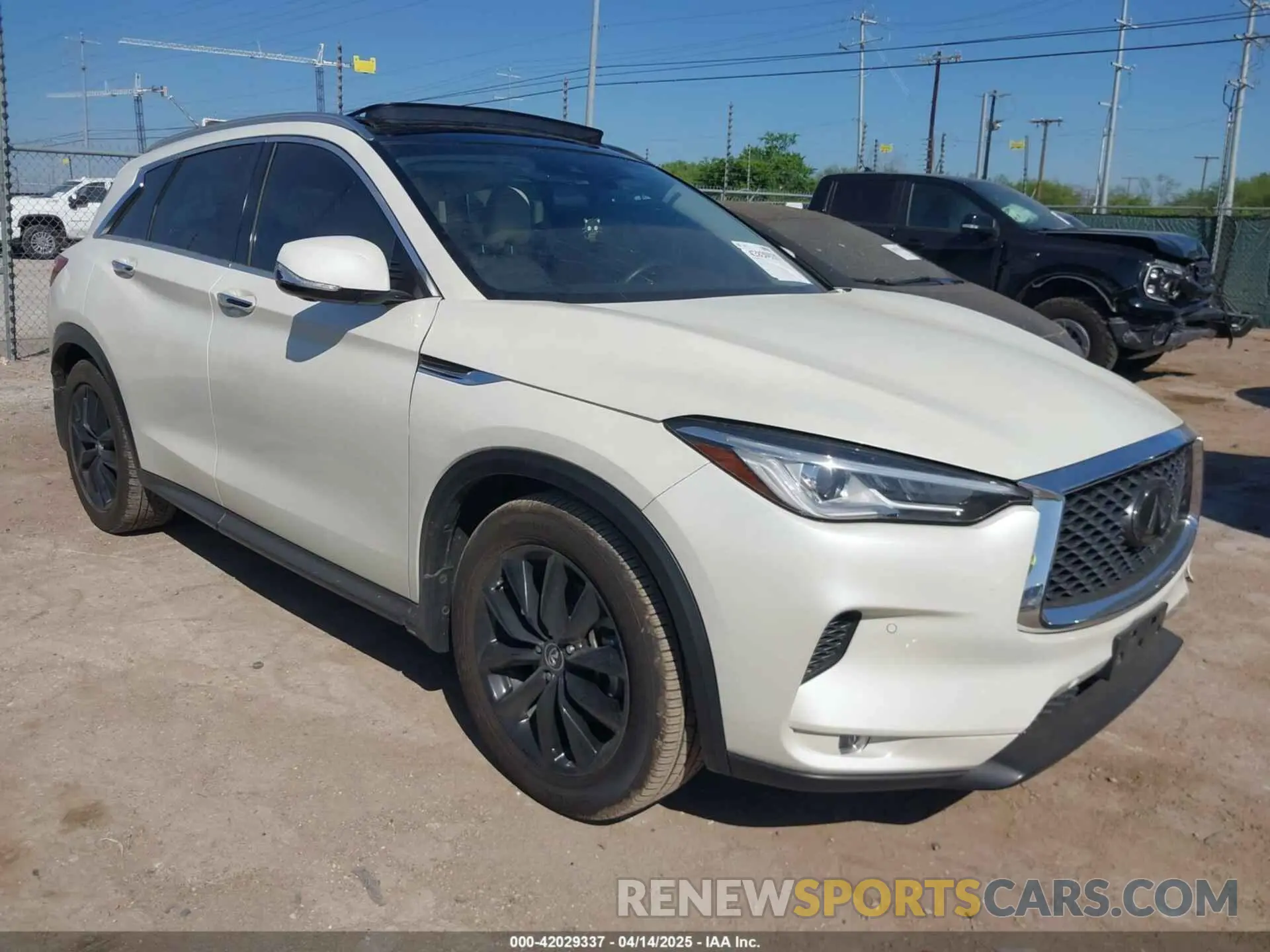 1 Фотография поврежденного автомобиля 3PCAJ5M14KF119529 INFINITI QX50 2019