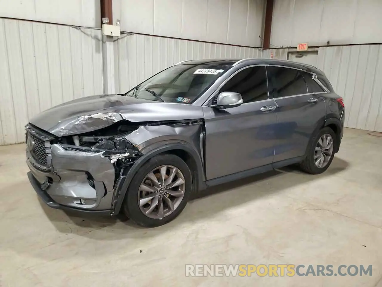 1 Фотография поврежденного автомобиля 3PCAJ5M14KF137318 INFINITI QX50 2019