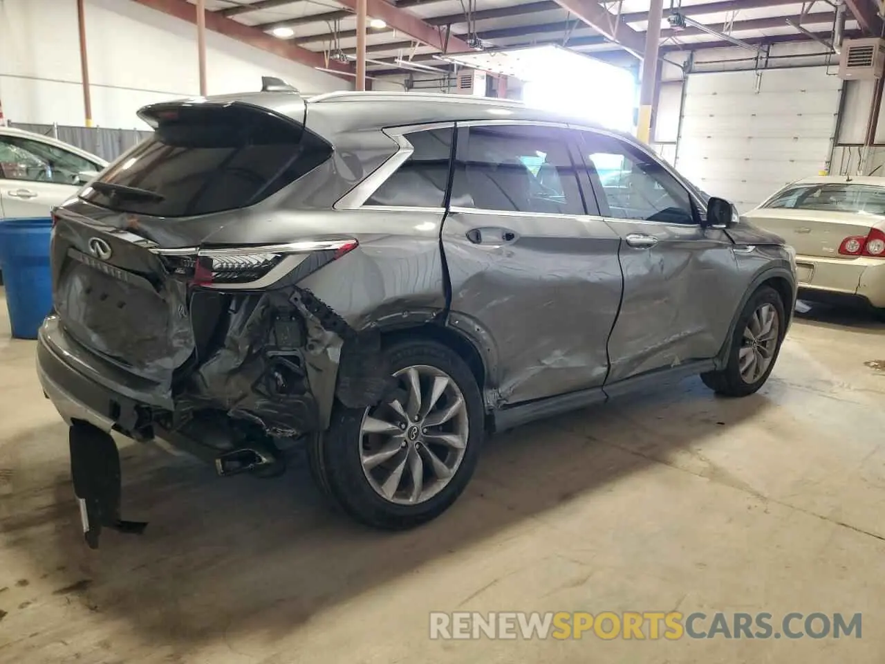3 Фотография поврежденного автомобиля 3PCAJ5M14KF137318 INFINITI QX50 2019