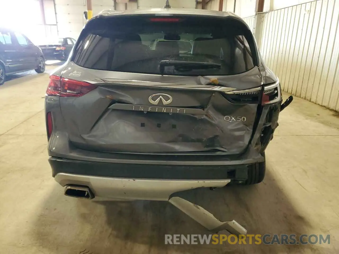 6 Фотография поврежденного автомобиля 3PCAJ5M14KF137318 INFINITI QX50 2019