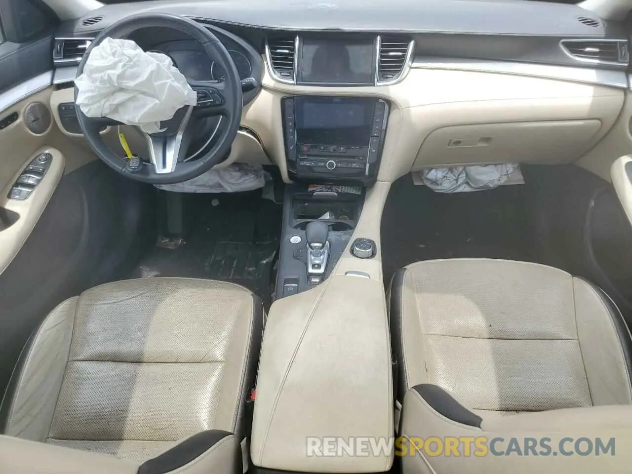8 Photograph of a damaged car 3PCAJ5M15KF122326 INFINITI QX50 2019