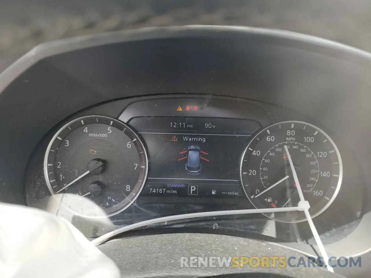 9 Photograph of a damaged car 3PCAJ5M15KF122326 INFINITI QX50 2019