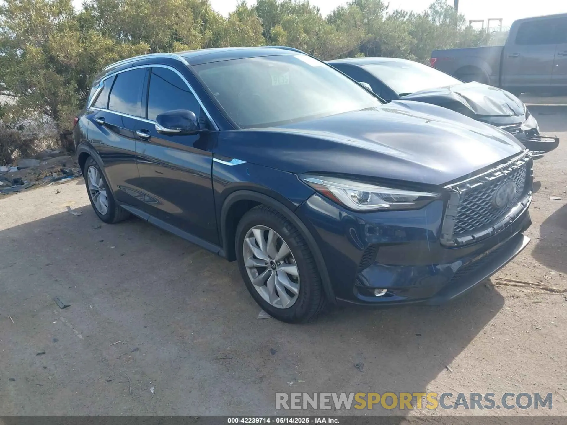 1 Фотография поврежденного автомобиля 3PCAJ5M16KF104787 INFINITI QX50 2019