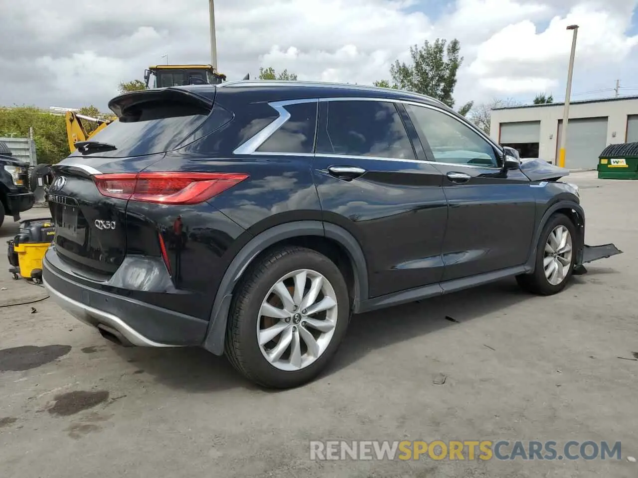 3 Фотография поврежденного автомобиля 3PCAJ5M16KF117748 INFINITI QX50 2019