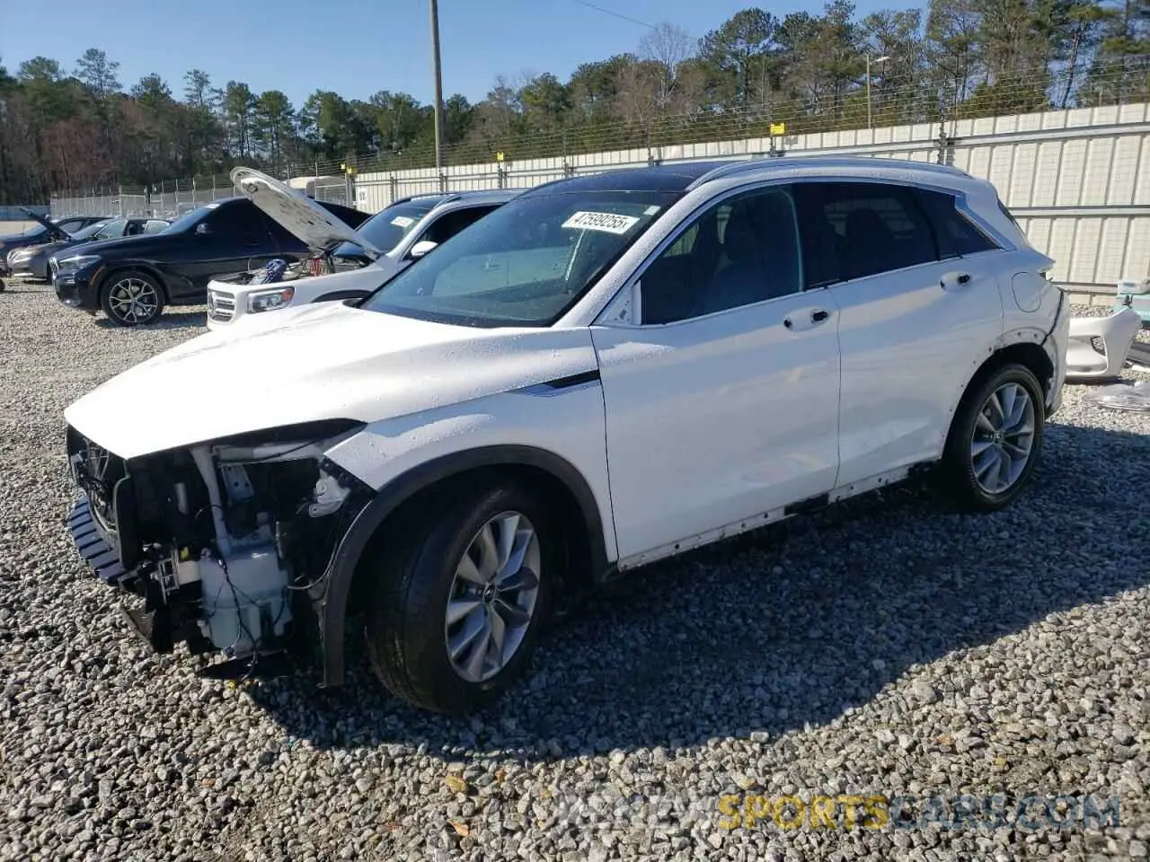 1 Фотография поврежденного автомобиля 3PCAJ5M16KF128507 INFINITI QX50 2019