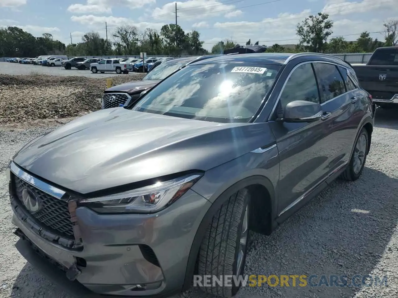 1 Фотография поврежденного автомобиля 3PCAJ5M16KF133173 INFINITI QX50 2019