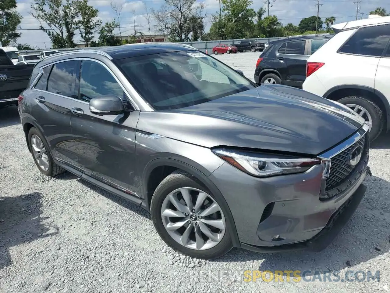 4 Фотография поврежденного автомобиля 3PCAJ5M16KF133173 INFINITI QX50 2019