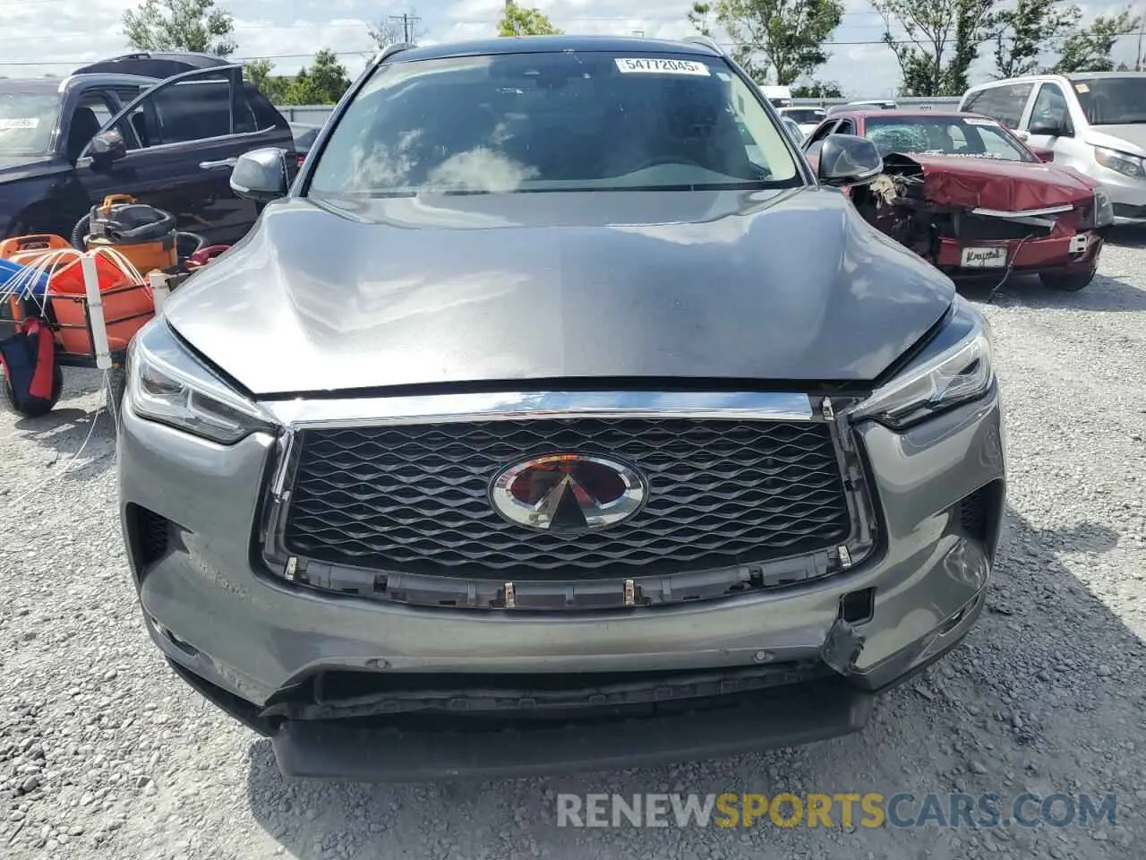 5 Фотография поврежденного автомобиля 3PCAJ5M16KF133173 INFINITI QX50 2019