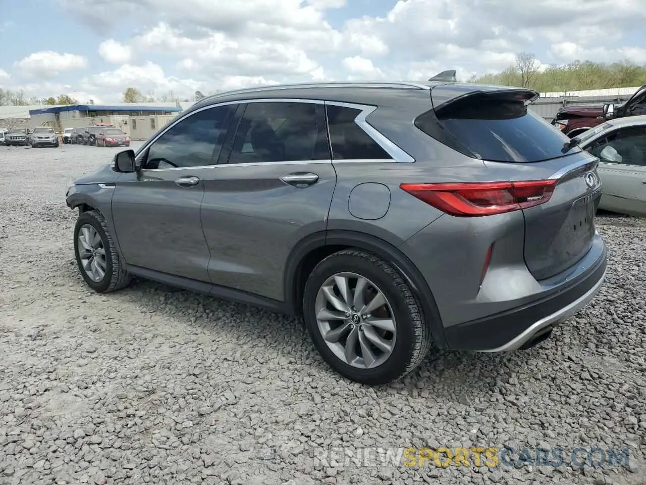 2 Photograph of a damaged car 3PCAJ5M16KF135750 INFINITI QX50 2019