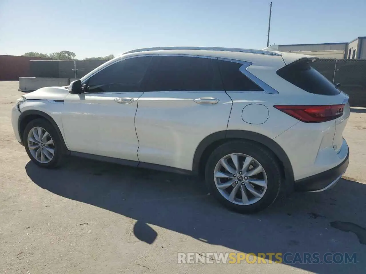 2 Photograph of a damaged car 3PCAJ5M17KF111263 INFINITI QX50 2019