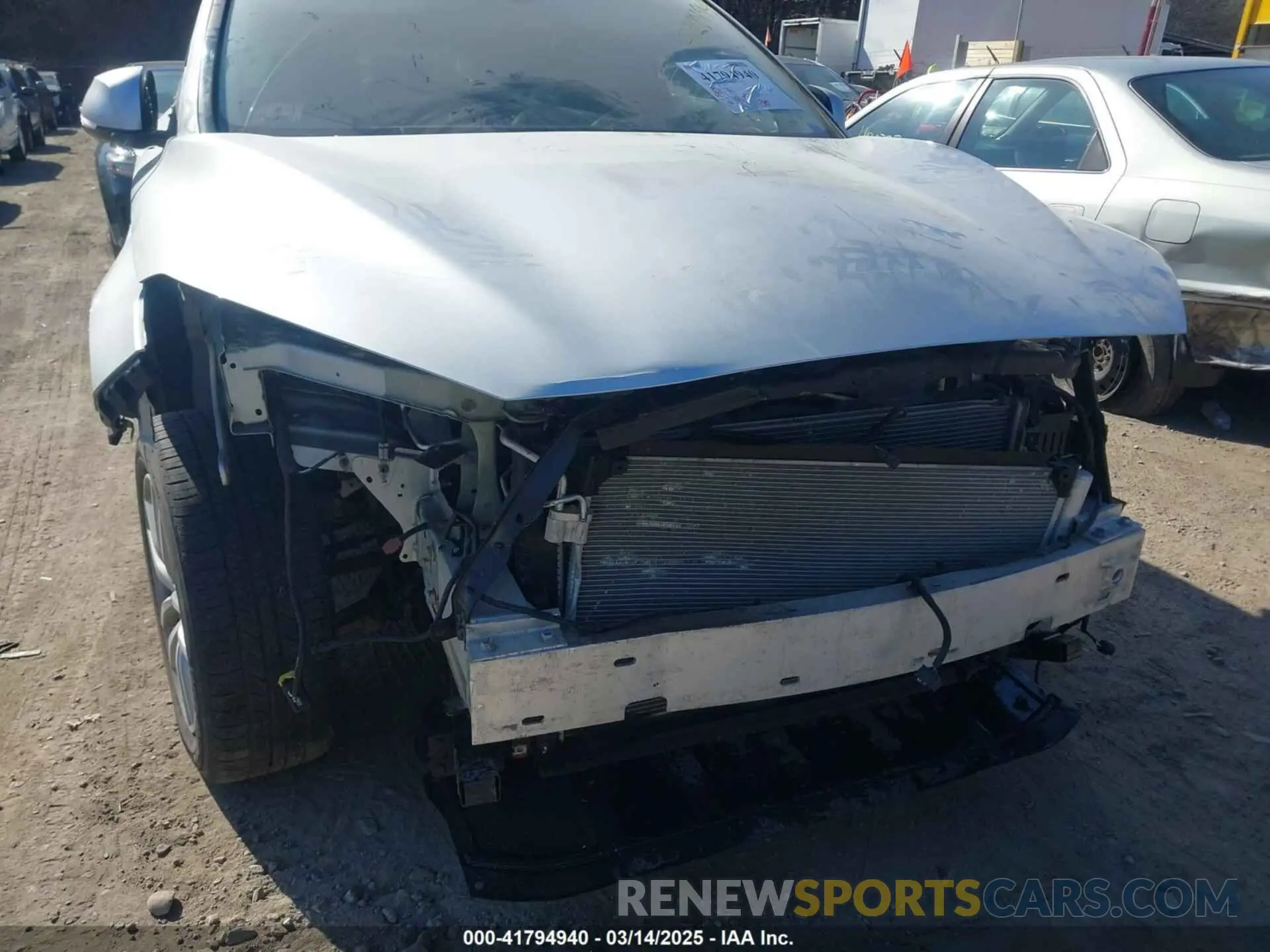 6 Фотография поврежденного автомобиля 3PCAJ5M18KF102894 INFINITI QX50 2019