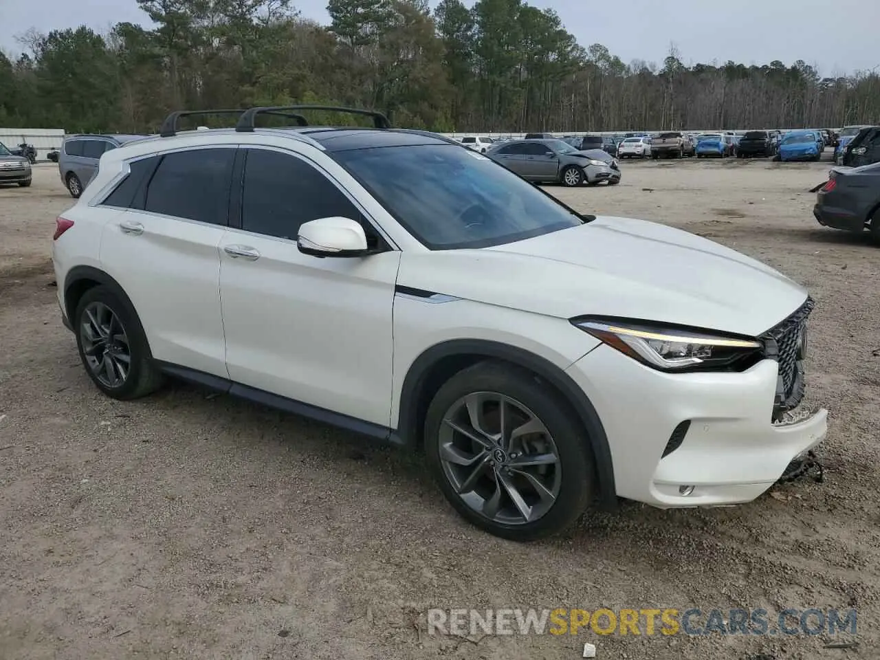 4 Фотография поврежденного автомобиля 3PCAJ5M19KF127268 INFINITI QX50 2019