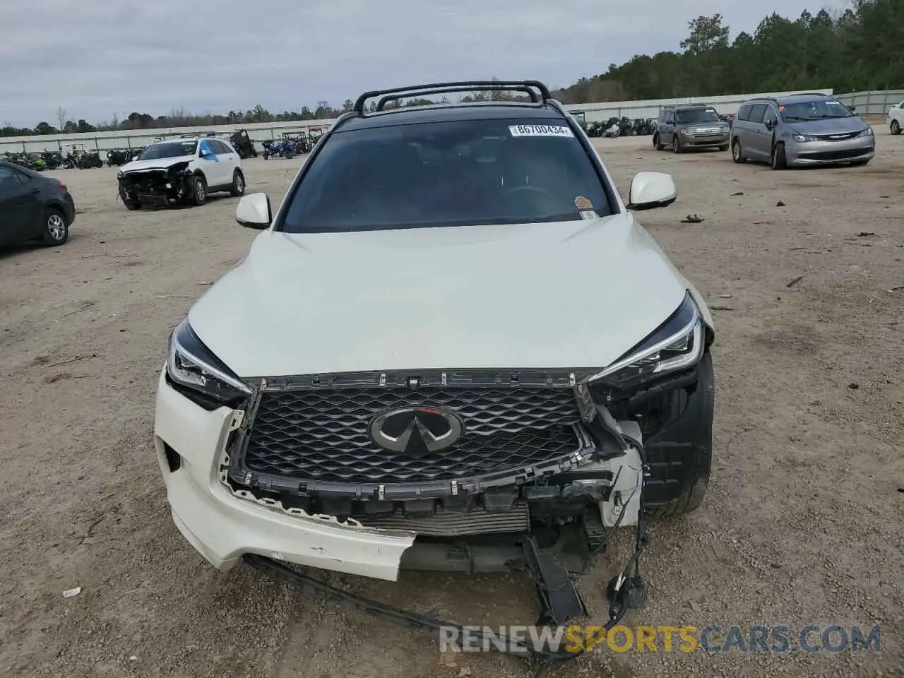 5 Фотография поврежденного автомобиля 3PCAJ5M19KF127268 INFINITI QX50 2019