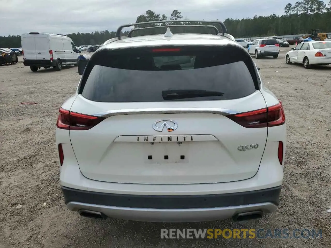 6 Фотография поврежденного автомобиля 3PCAJ5M19KF127268 INFINITI QX50 2019