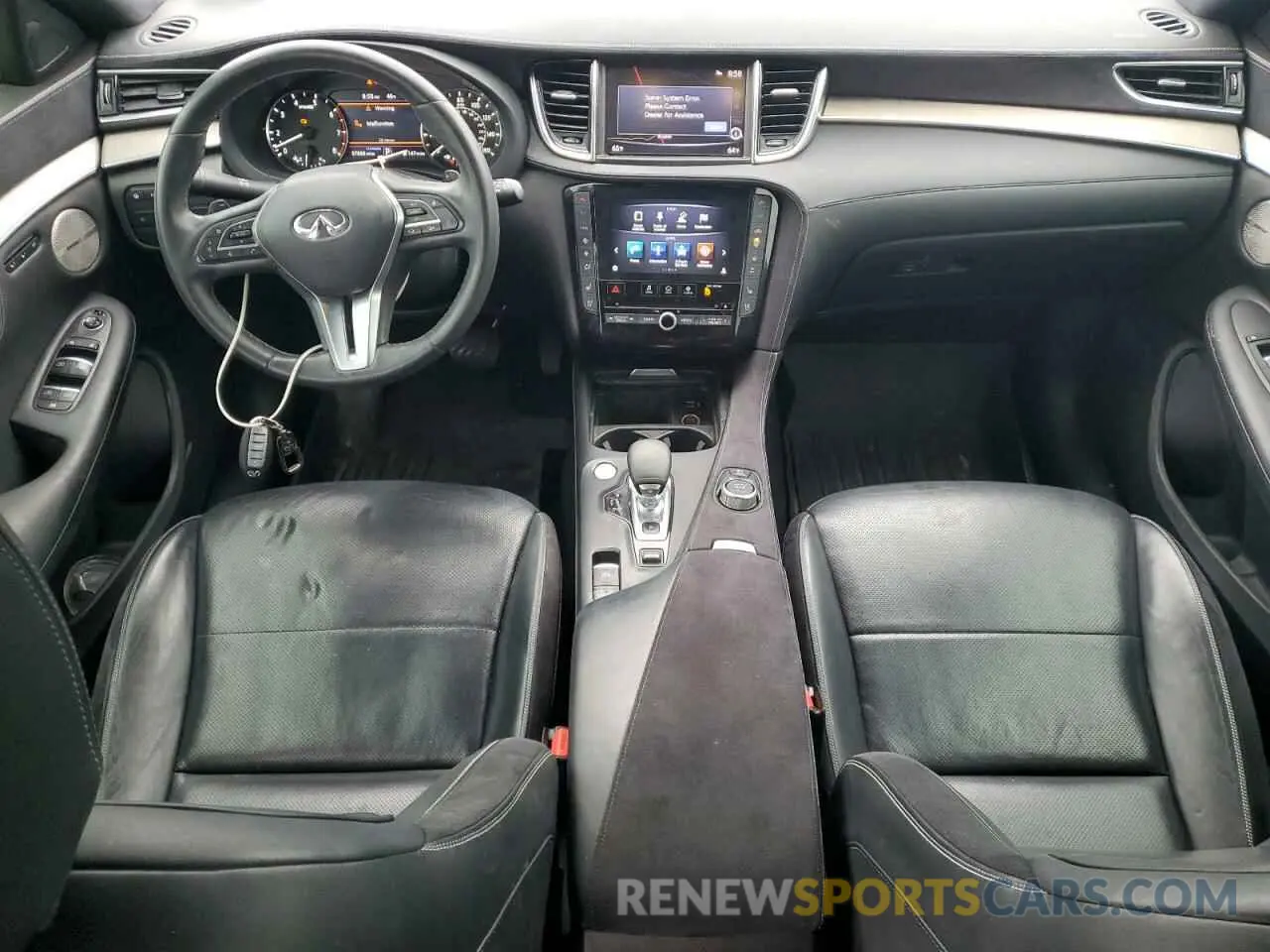 8 Photograph of a damaged car 3PCAJ5M1XKF126209 INFINITI QX50 2019
