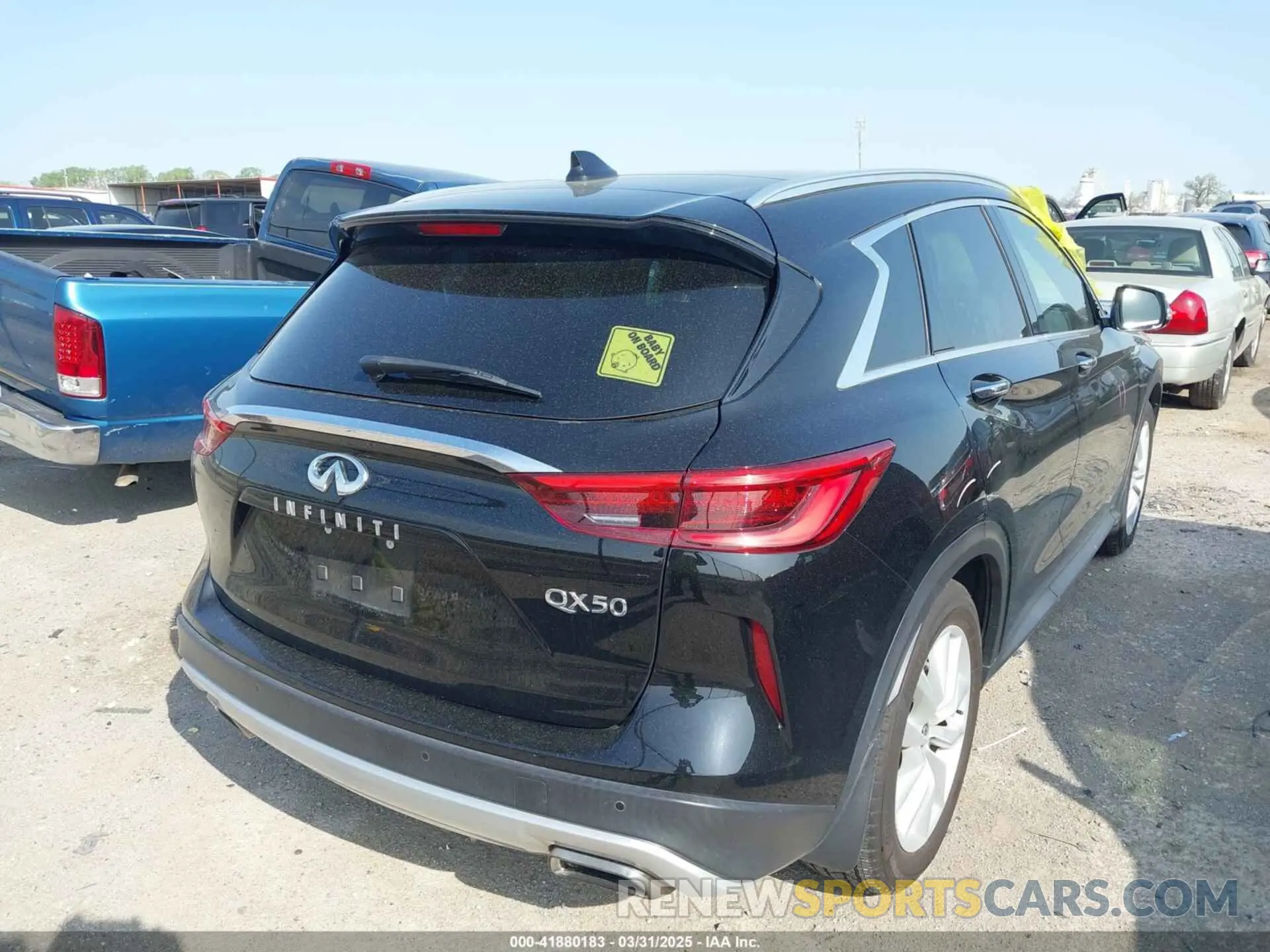 4 Фотография поврежденного автомобиля 3PCAJ5M30KF106018 INFINITI QX50 2019