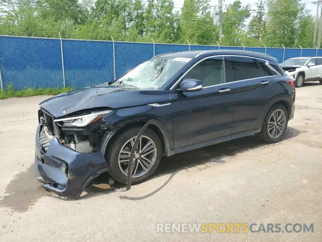 1 Фотография поврежденного автомобиля 3PCAJ5M30KF127029 INFINITI QX50 2019