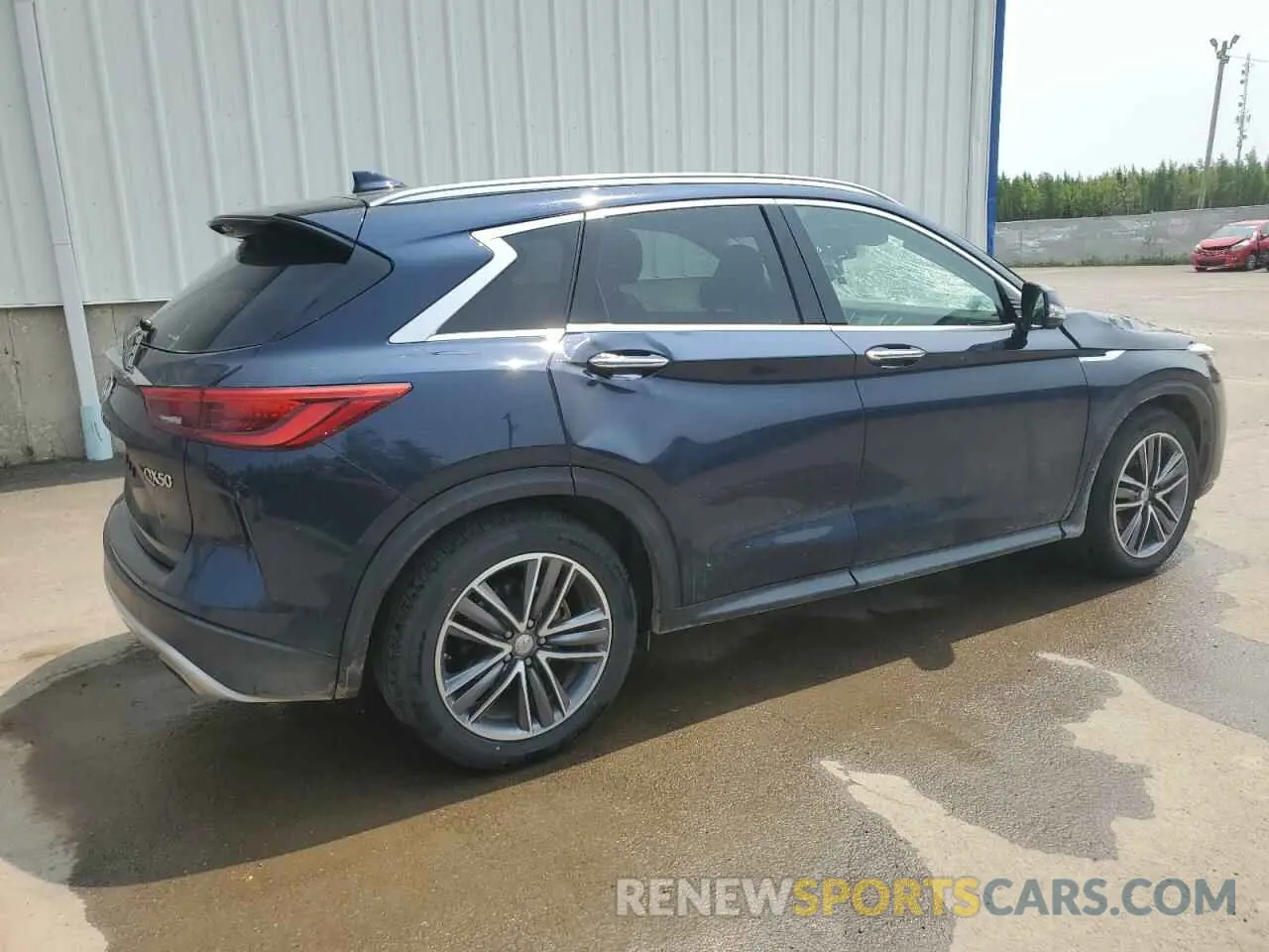 3 Фотография поврежденного автомобиля 3PCAJ5M30KF127029 INFINITI QX50 2019