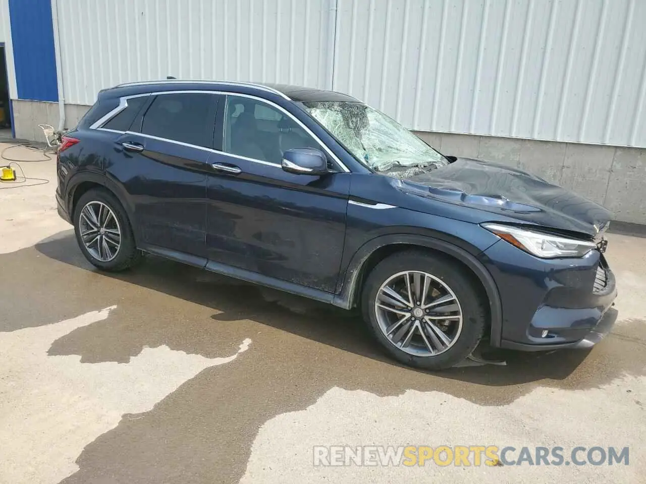 4 Фотография поврежденного автомобиля 3PCAJ5M30KF127029 INFINITI QX50 2019