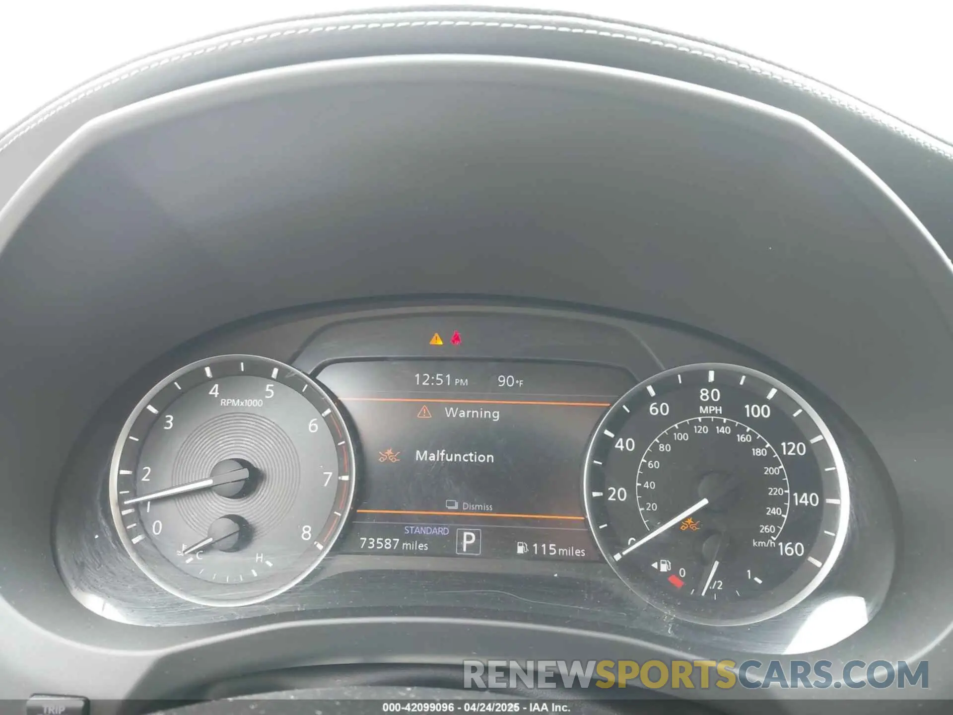 7 Photograph of a damaged car 3PCAJ5M30KF138306 INFINITI QX50 2019