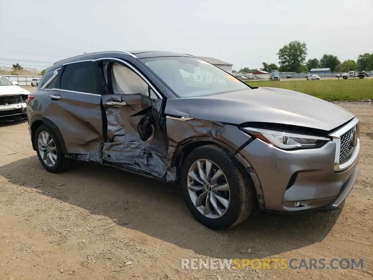 4 Фотография поврежденного автомобиля 3PCAJ5M30KF143361 INFINITI QX50 2019