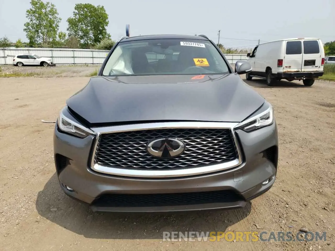 5 Фотография поврежденного автомобиля 3PCAJ5M30KF143361 INFINITI QX50 2019