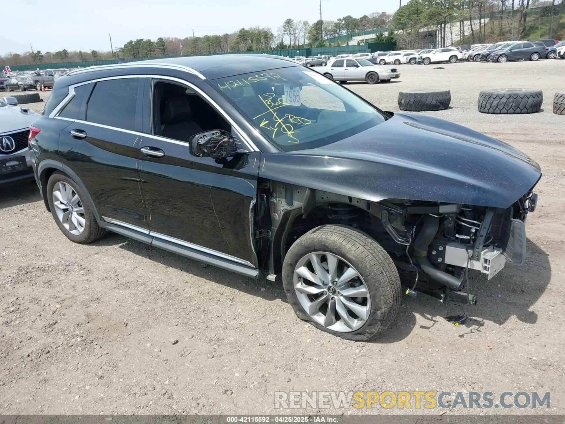 1 Фотография поврежденного автомобиля 3PCAJ5M30KF143733 INFINITI QX50 2019