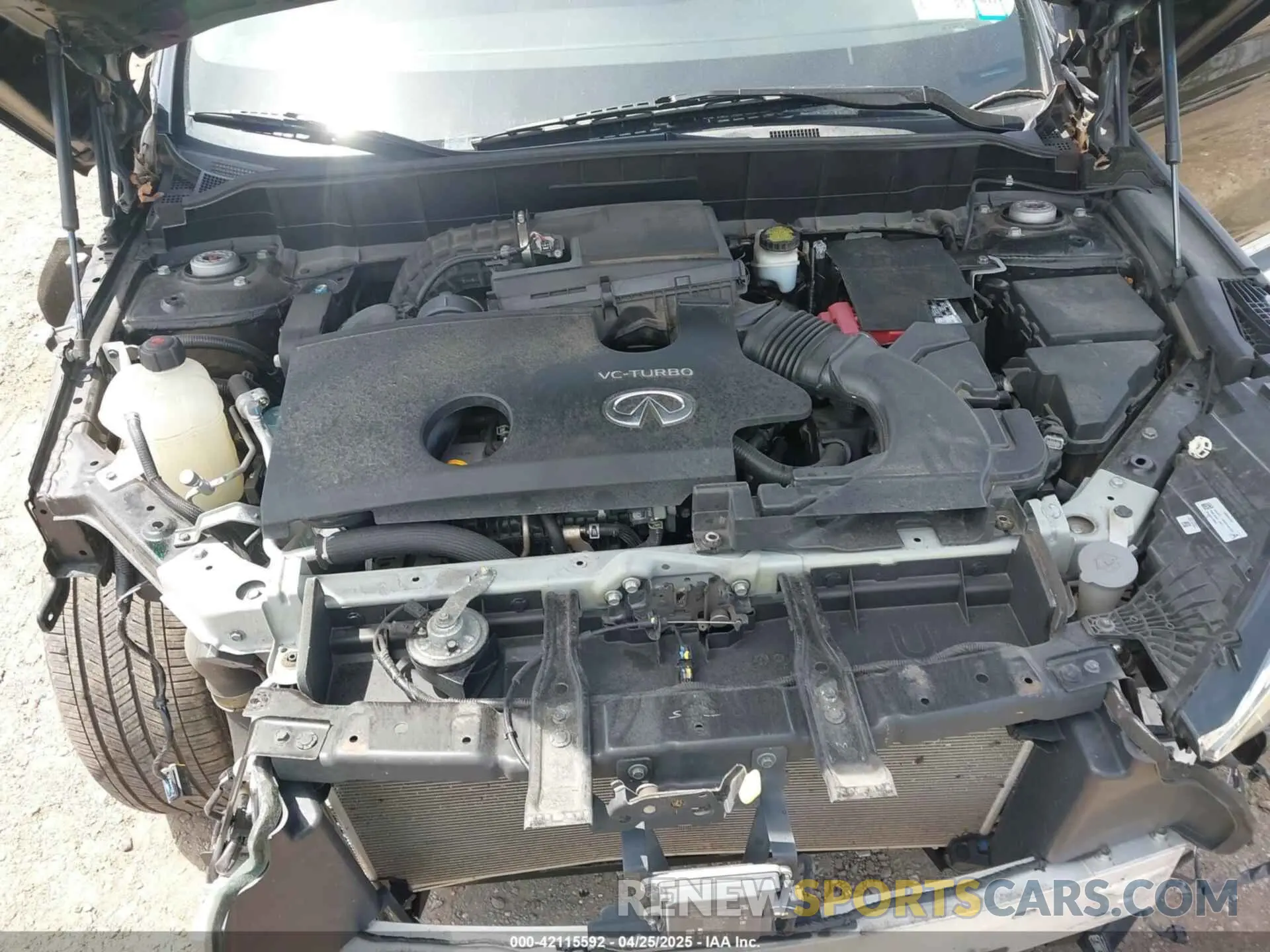 10 Фотография поврежденного автомобиля 3PCAJ5M30KF143733 INFINITI QX50 2019