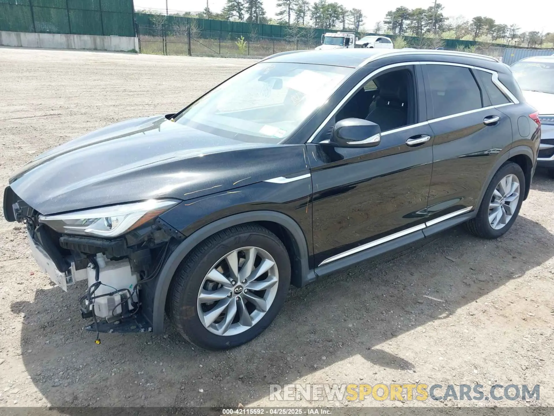 2 Фотография поврежденного автомобиля 3PCAJ5M30KF143733 INFINITI QX50 2019