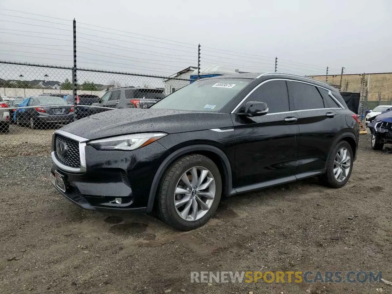 1 Photograph of a damaged car 3PCAJ5M30KF148057 INFINITI QX50 2019