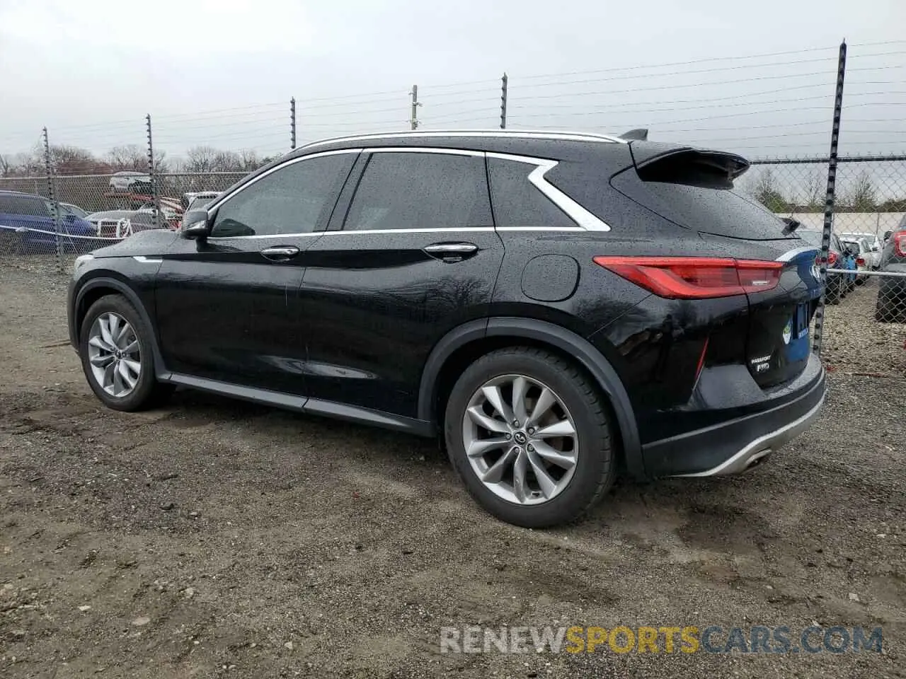 2 Photograph of a damaged car 3PCAJ5M30KF148057 INFINITI QX50 2019