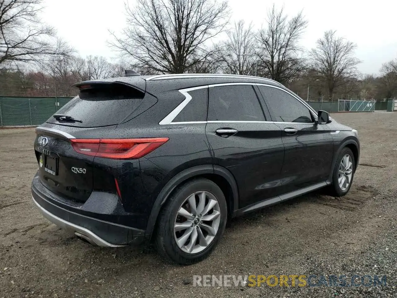 3 Photograph of a damaged car 3PCAJ5M30KF148057 INFINITI QX50 2019