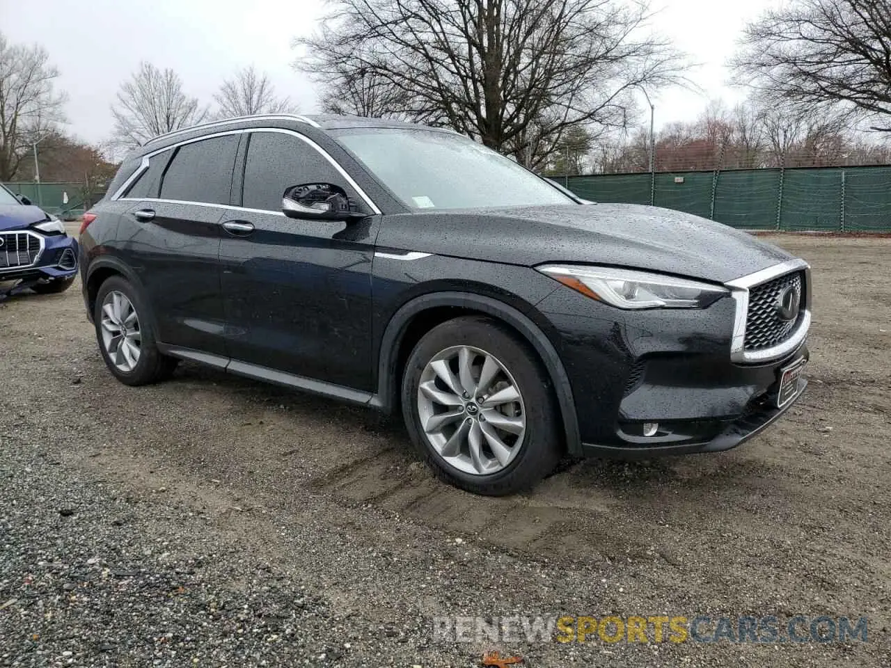 4 Photograph of a damaged car 3PCAJ5M30KF148057 INFINITI QX50 2019