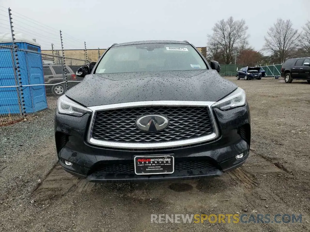 5 Photograph of a damaged car 3PCAJ5M30KF148057 INFINITI QX50 2019