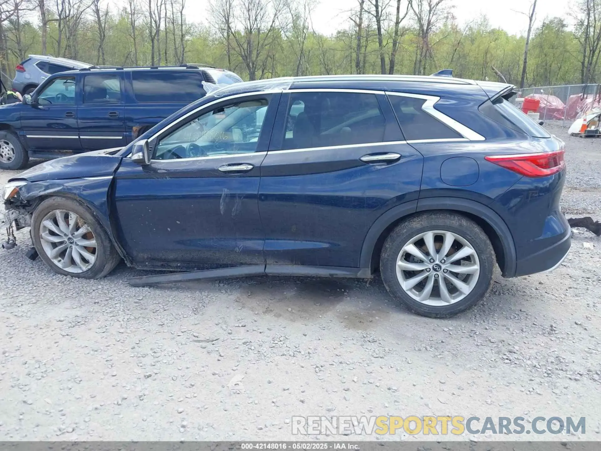 14 Photograph of a damaged car 3PCAJ5M31KF126200 INFINITI QX50 2019
