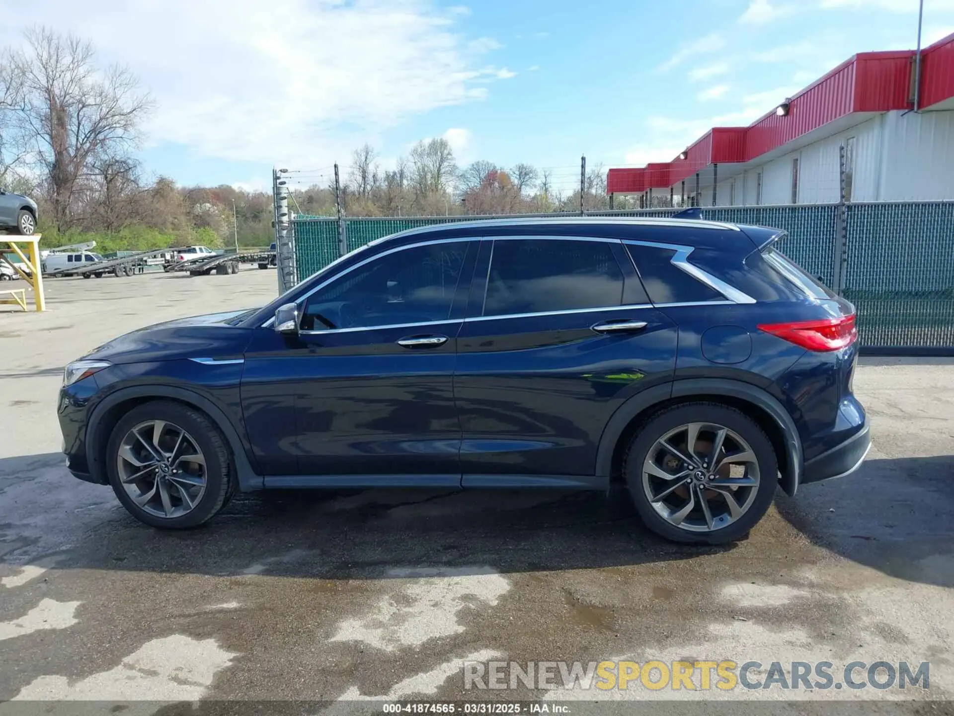 14 Photograph of a damaged car 3PCAJ5M31KF127279 INFINITI QX50 2019