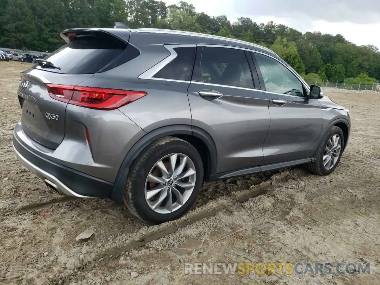 3 Photograph of a damaged car 3PCAJ5M31KF130795 INFINITI QX50 2019