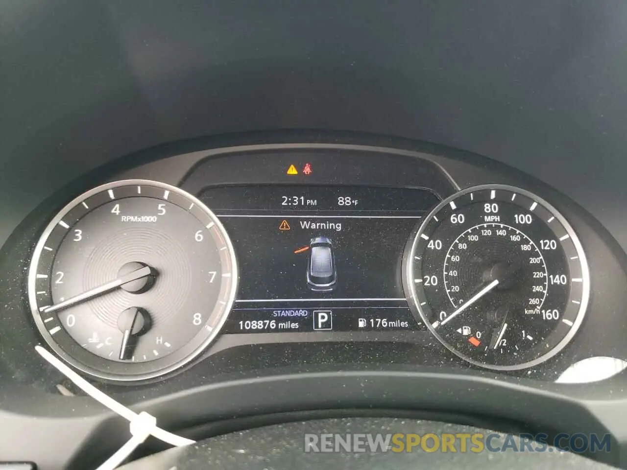 9 Photograph of a damaged car 3PCAJ5M31KF130795 INFINITI QX50 2019
