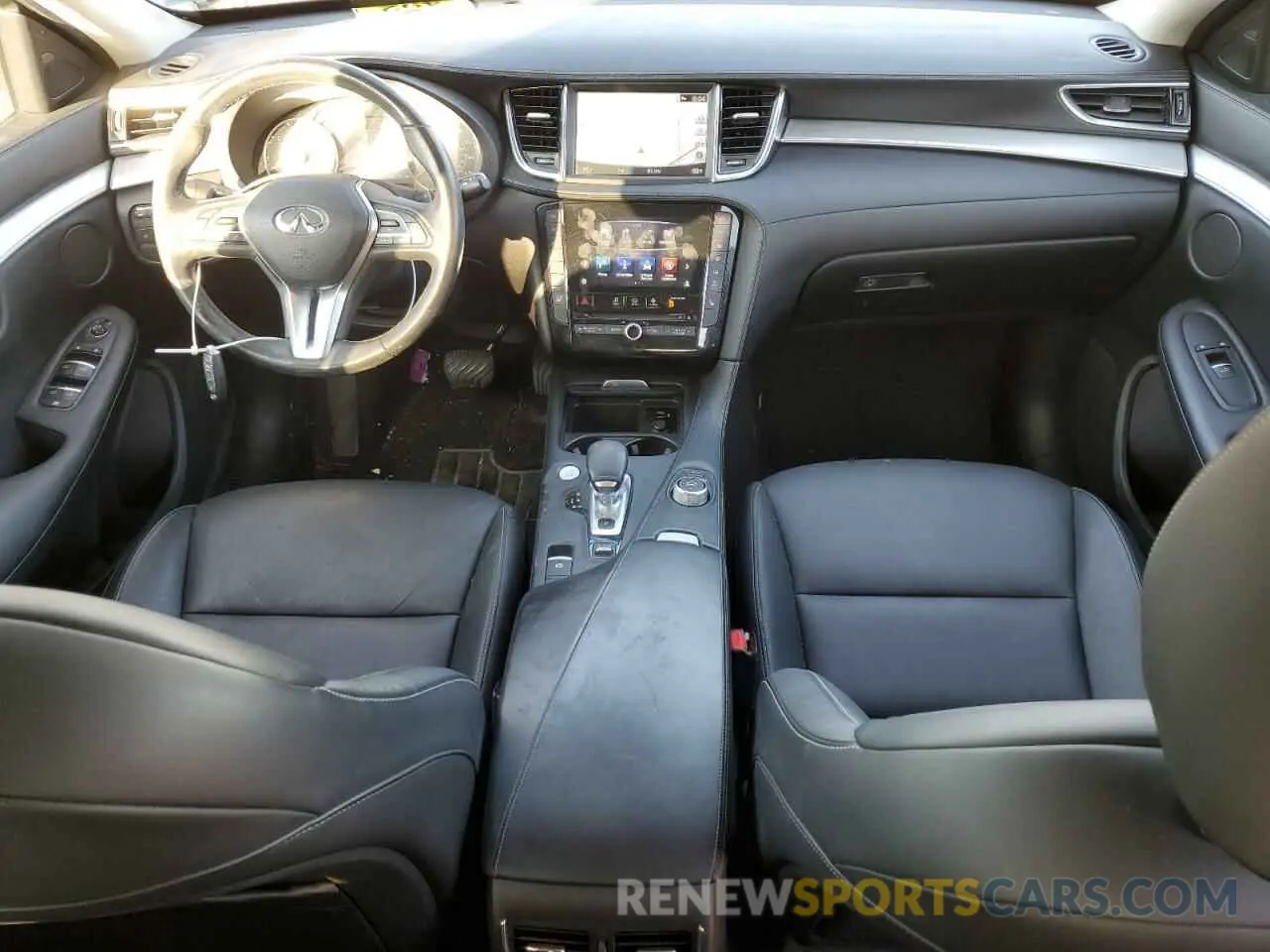 8 Photograph of a damaged car 3PCAJ5M31KF137228 INFINITI QX50 2019