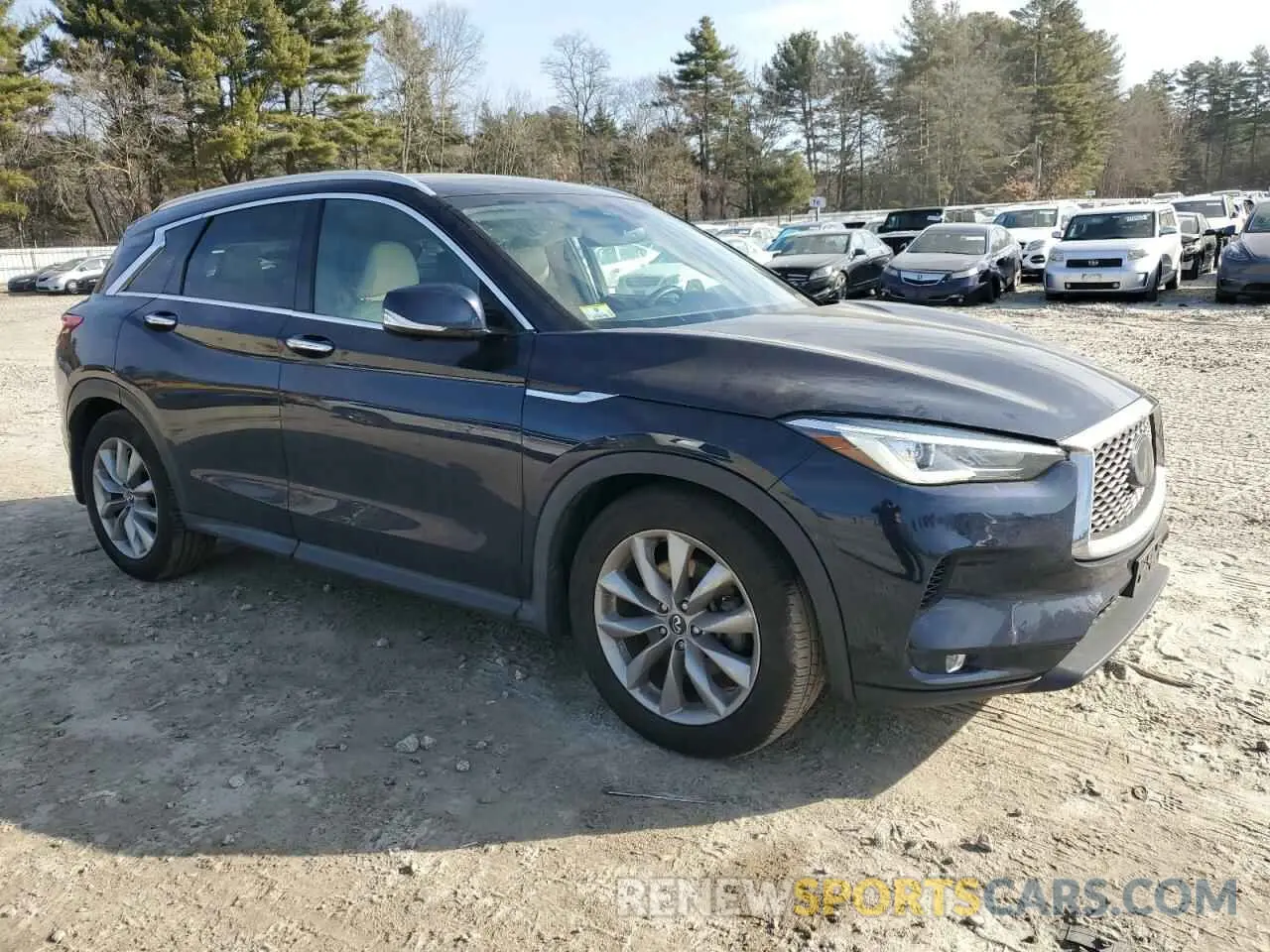 4 Фотография поврежденного автомобиля 3PCAJ5M31KF145622 INFINITI QX50 2019