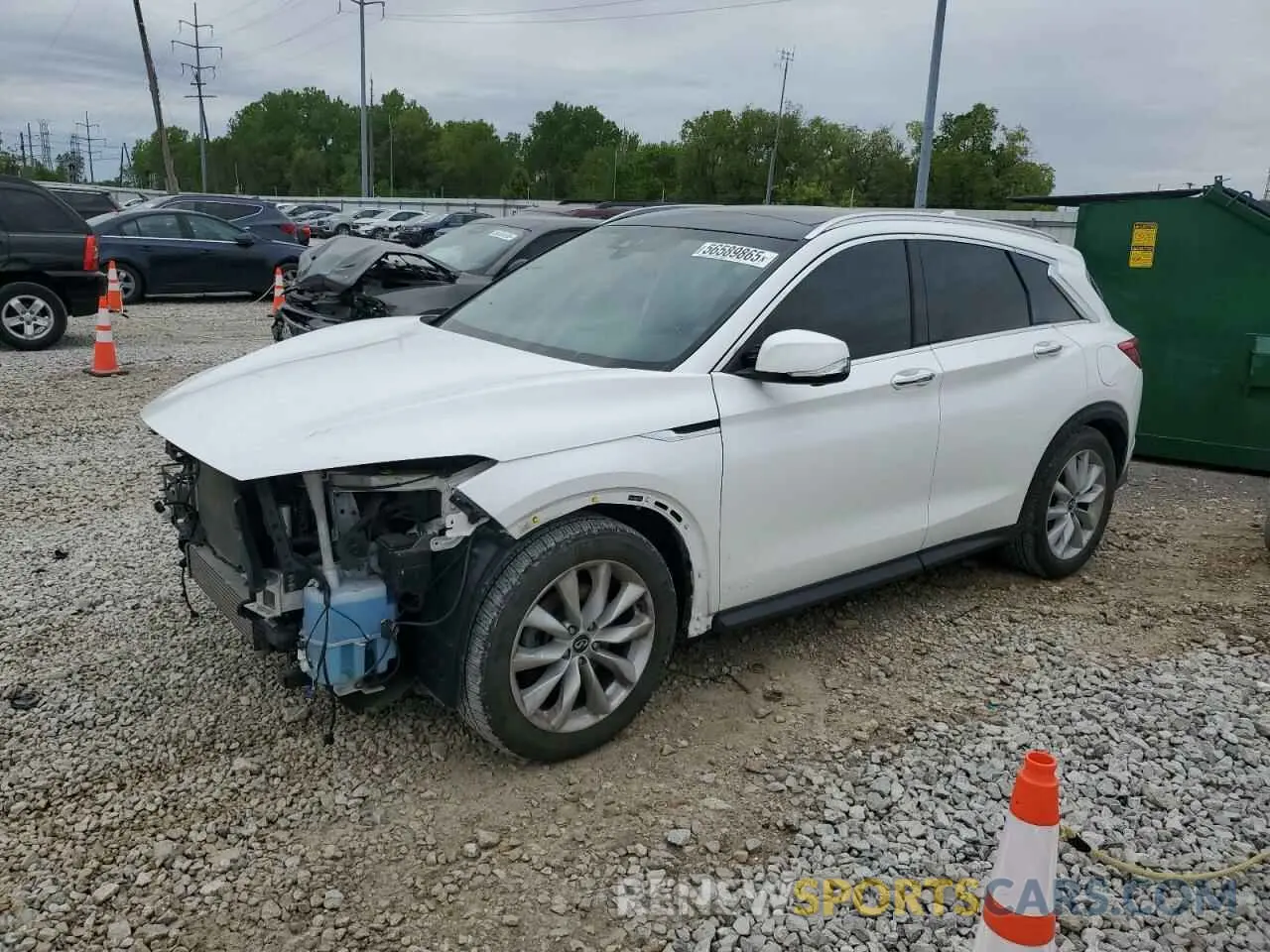 1 Фотография поврежденного автомобиля 3PCAJ5M32KF100933 INFINITI QX50 2019