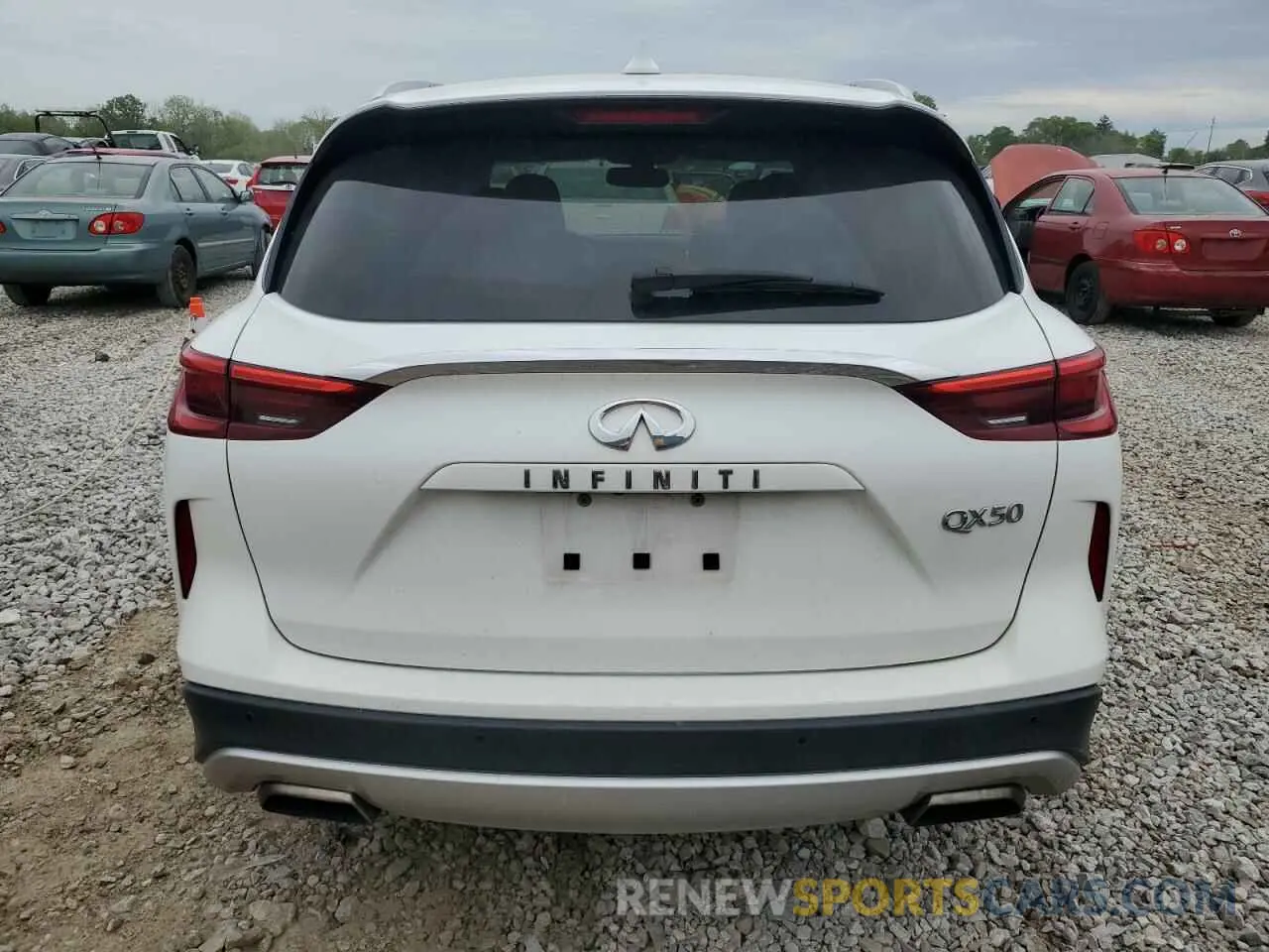 6 Фотография поврежденного автомобиля 3PCAJ5M32KF100933 INFINITI QX50 2019