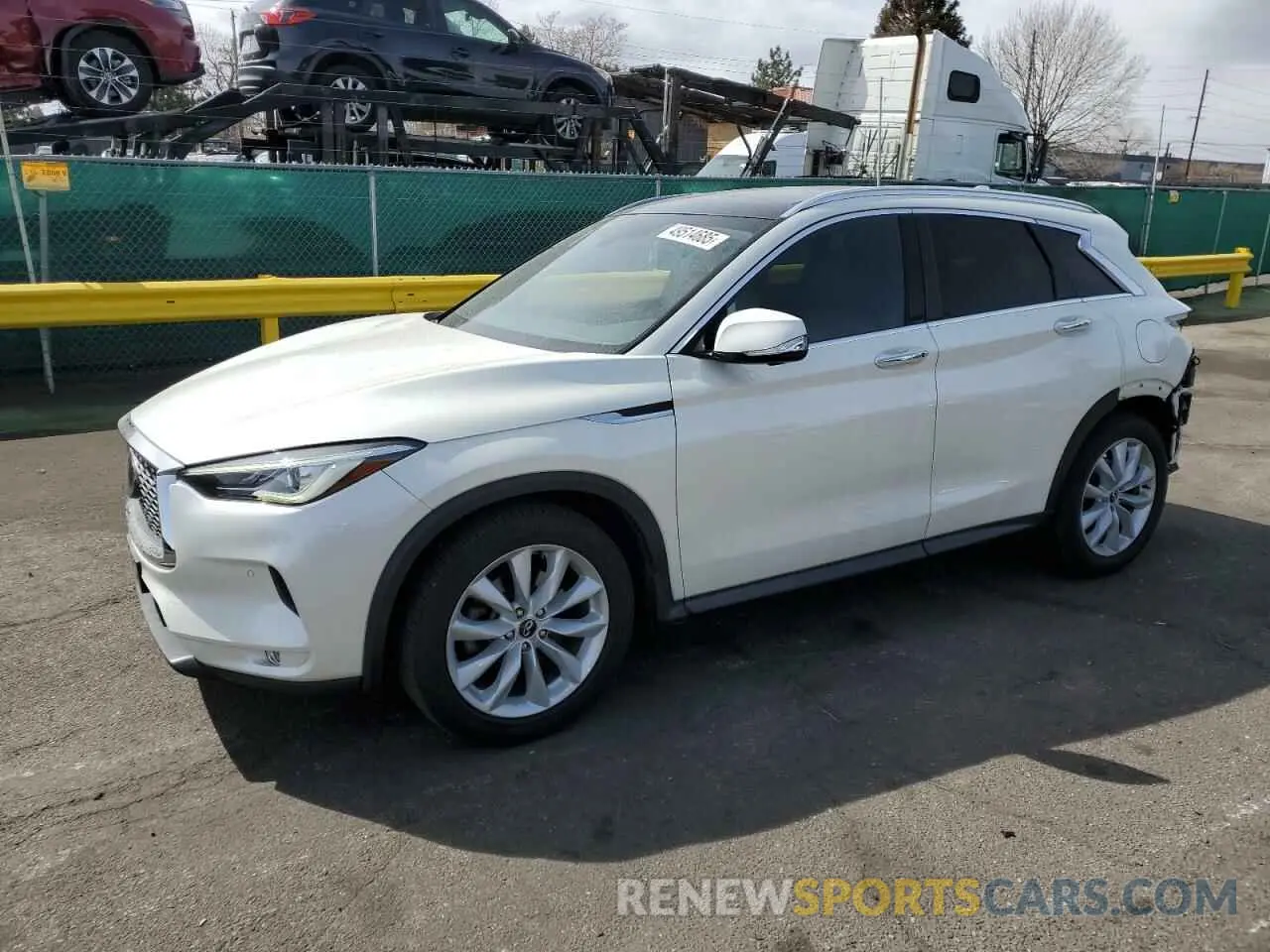 1 Фотография поврежденного автомобиля 3PCAJ5M32KF114587 INFINITI QX50 2019